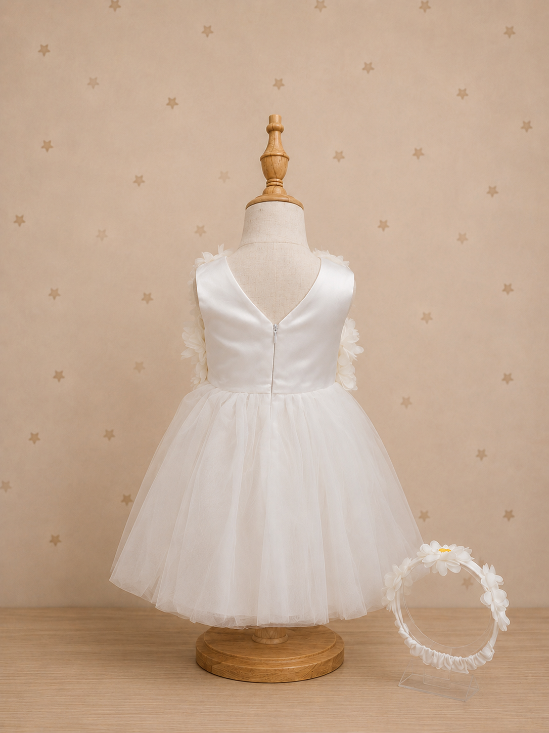 Vestido PUREZA FLORAL - Línea Atelier