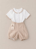 Set de Camisa y Short Lino BLESS BEIGE