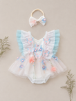 Vestido Body Magic Garden con Diadema