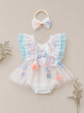 Vestido Body Magic Garden con Diadema