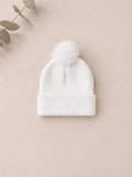Gorro Pompon Blanco