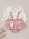 Set de Falda Short con Tirantes y Blusa AMMAR