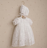 Vestido Bautizo Imperial - TIFANNY con Gorro