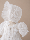 Vestido Bautizo Imperial - TIFANNY con Gorro