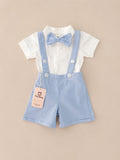 Set de Braga con Tirantes y Romper BAUTIZO