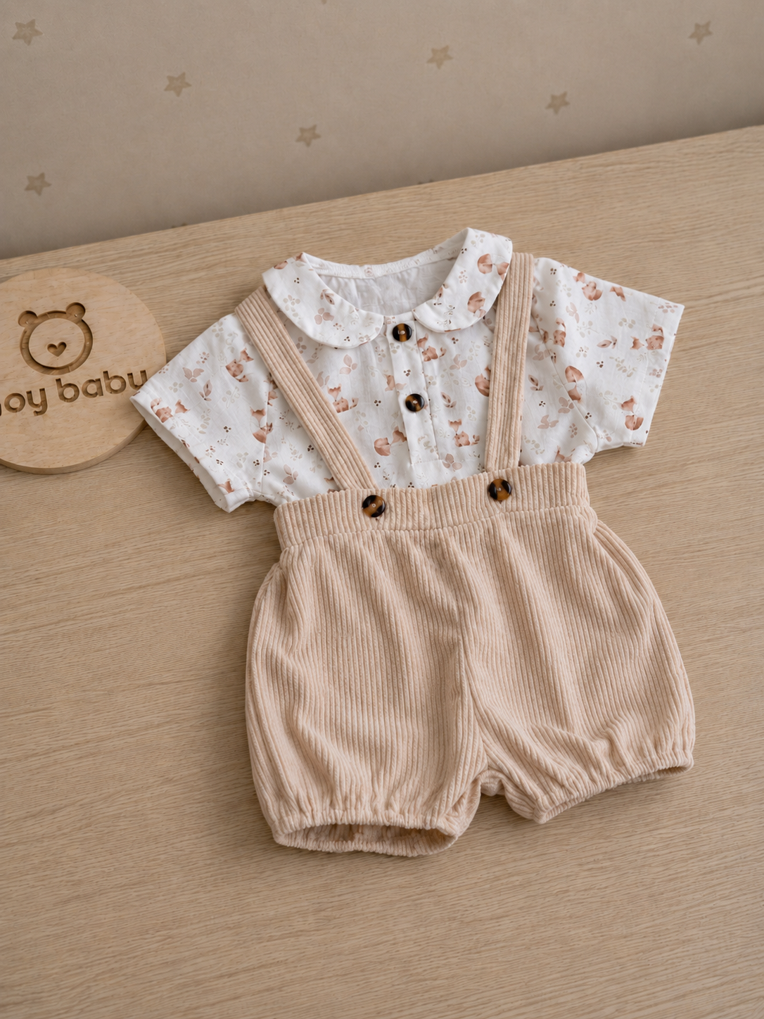 Set de Camisa y Short con tirantes CASSIUS