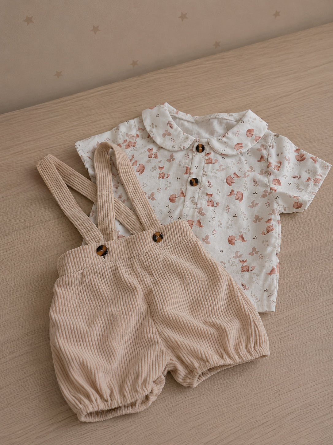 Set de Camisa y Short con tirantes CASSIUS