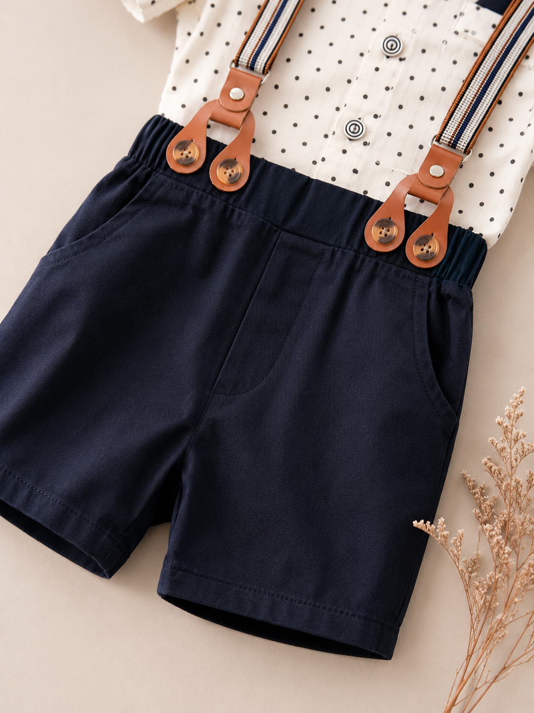 Set de Camisa y Short con Tirantes AURELIUS