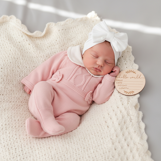 Set Primer Dia - Lira Rosa