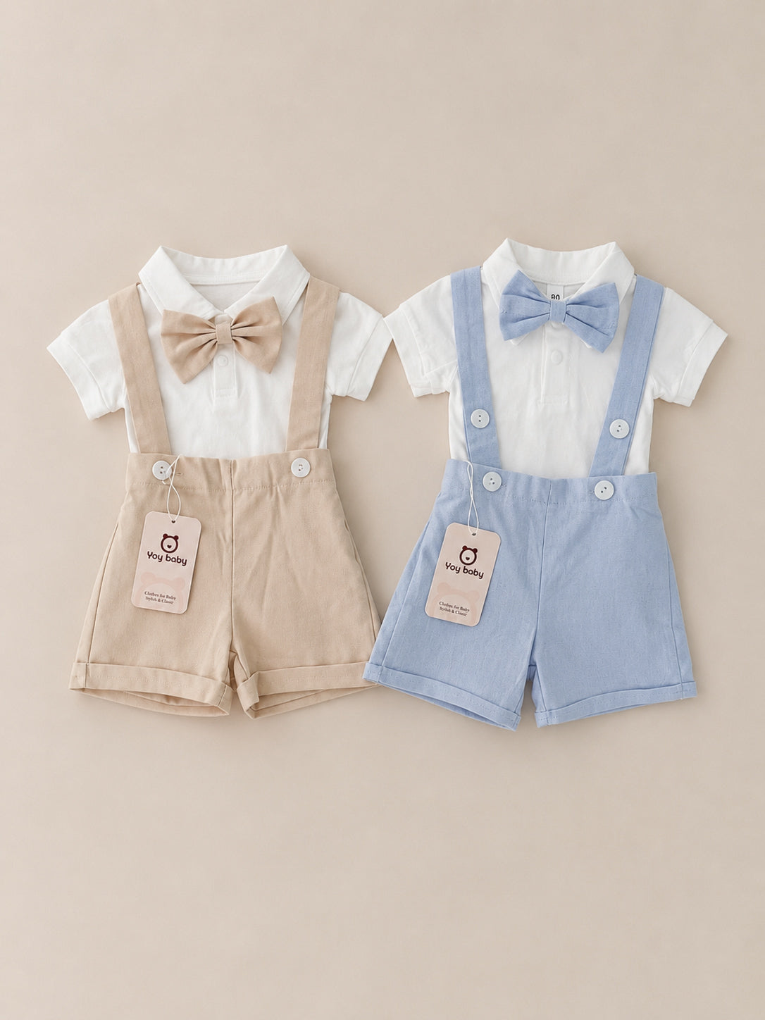 Set de Braga con Tirantes y Romper BAUTIZO