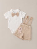 Set de Braga con Tirantes y Romper BAUTIZO
