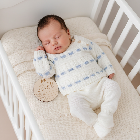 Set Primer Día - LEANDER con Placa