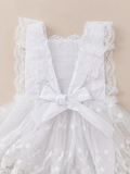Valencianne Romper Blanco