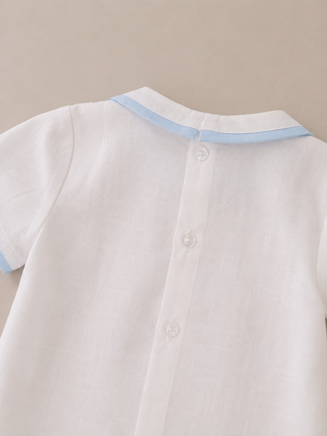 Set de Camisa y Short Lino BLESS AZUL