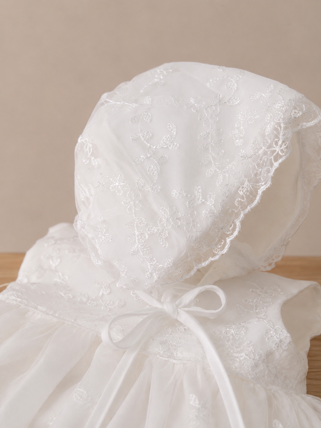 Vestido Bautizo Imperial - BELLOTA con Gorro