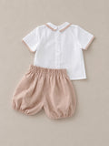 Set de Camisa y Short Lino BLESS BEIGE