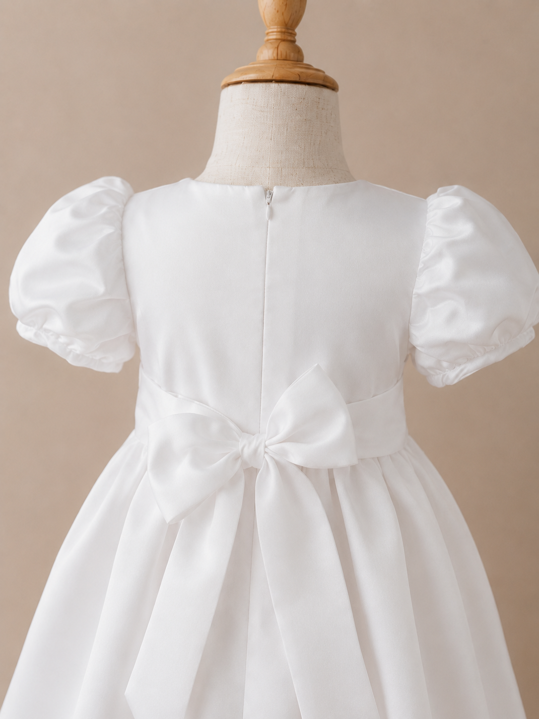 Vestido Bautizo Imperial - TIFANNY con Gorro