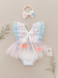 Vestido Body Magic Garden con Diadema