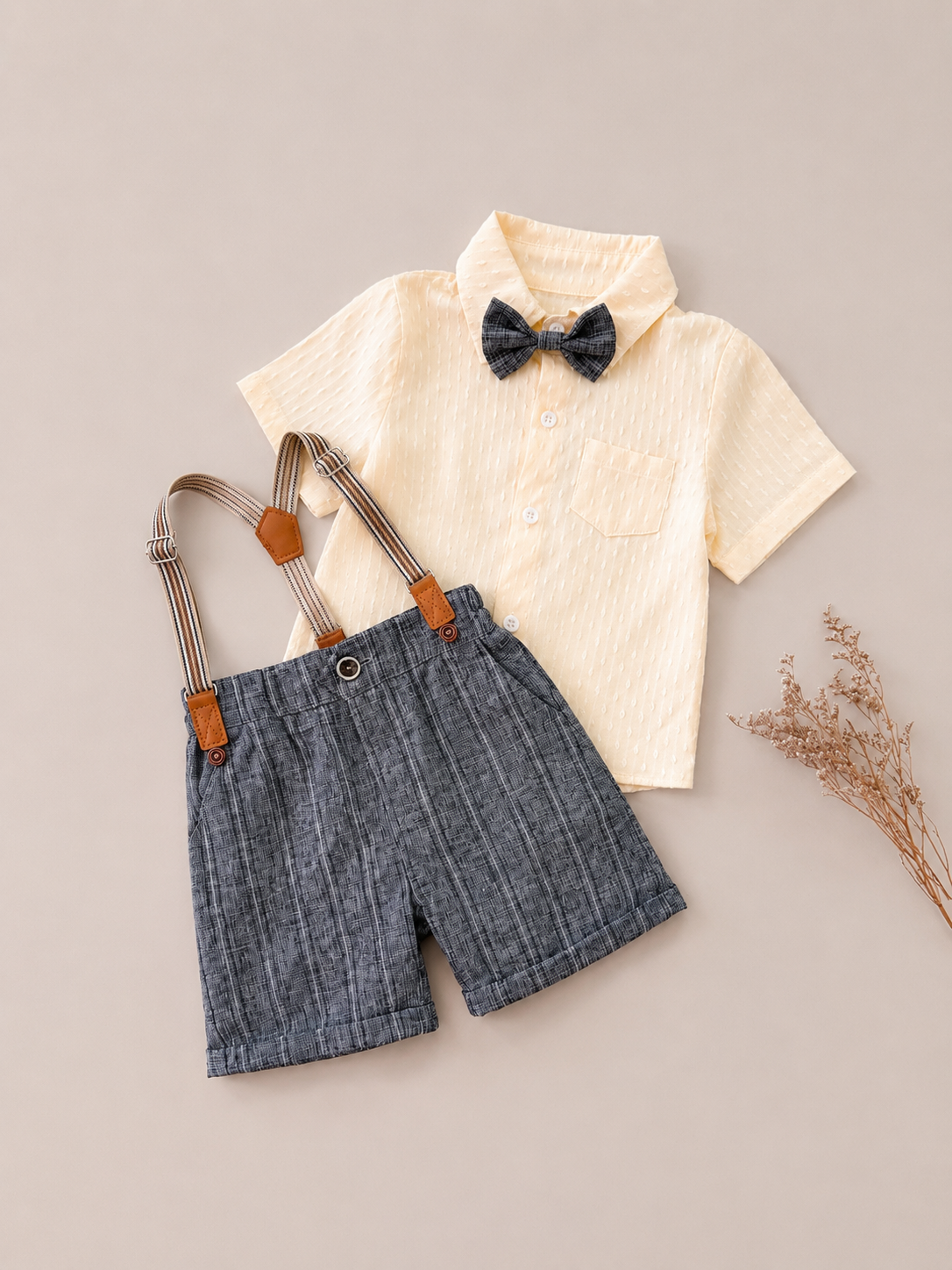 Set de Camisa y Short con Tirantes LUCIUS