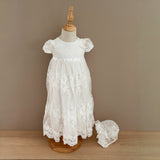 Vestido Bautizo Imperial - ISABEL con Gorro