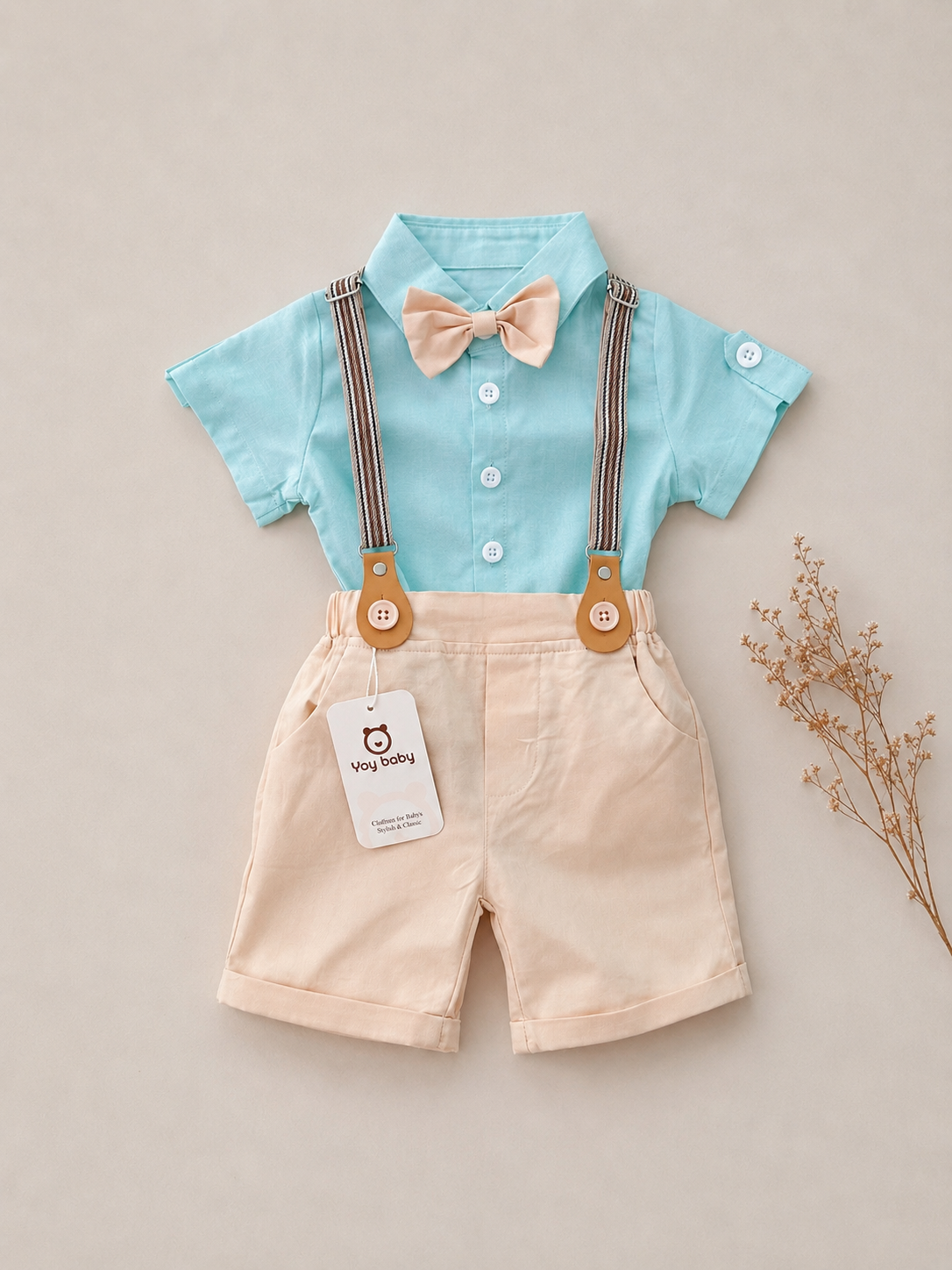 Set de Camisa y Short con Tirantes ALESSIO