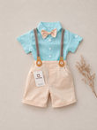 Set de Camisa y Short con Tirantes ALESSIO