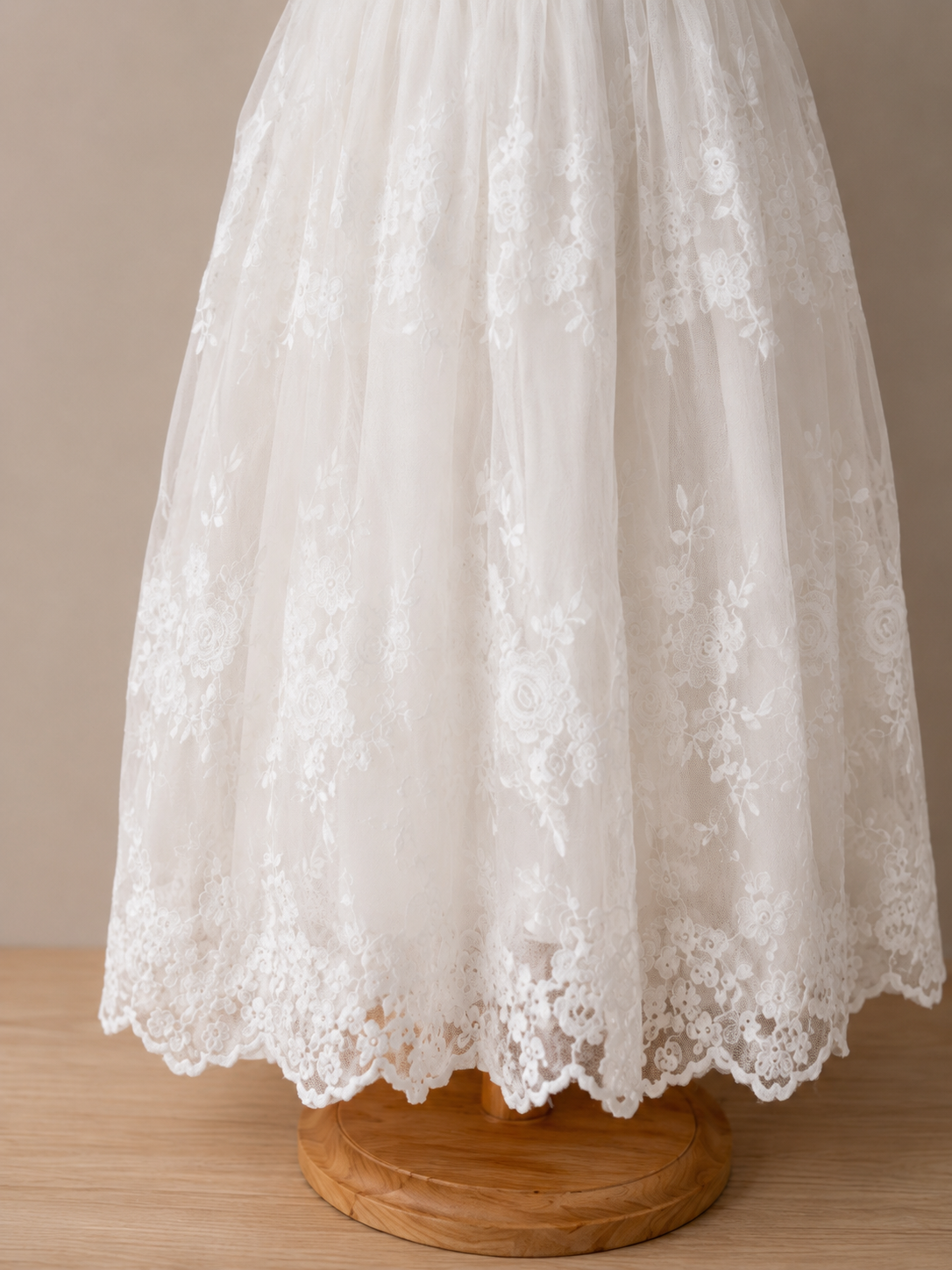 Vestido Bautizo Imperial - ISABEL con Gorro