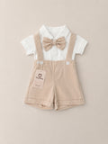 Set de Braga con Tirantes y Romper BAUTIZO