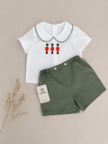Set de Camisa y Short OLIVE SOLDIERS
