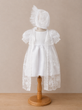 Vestido Bautizo Imperial - TIFANNY con Gorro