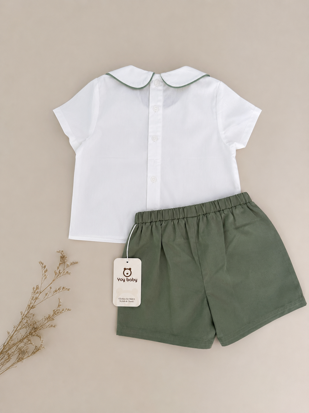 Set de Camisa y Short OLIVE SOLDIERS
