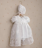 Vestido Bautizo Imperial - TIFANNY con Gorro