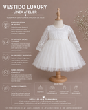 Vestido BIANCA - Línea Atelier