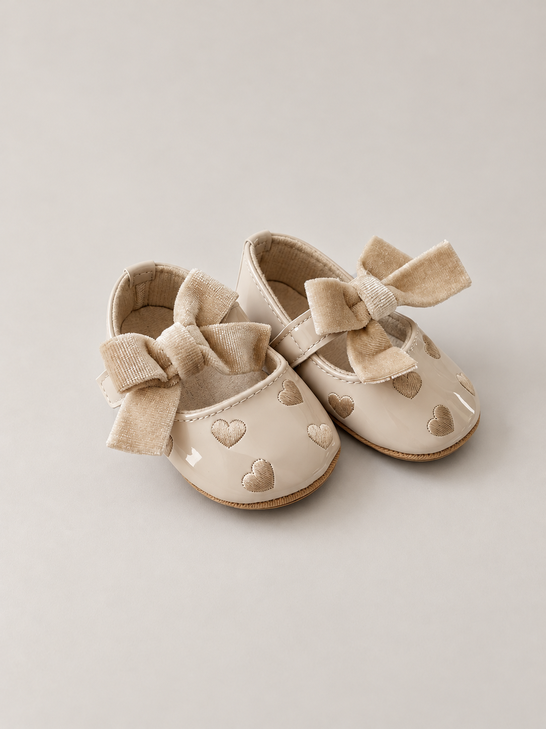Zapatos Corazon Beige