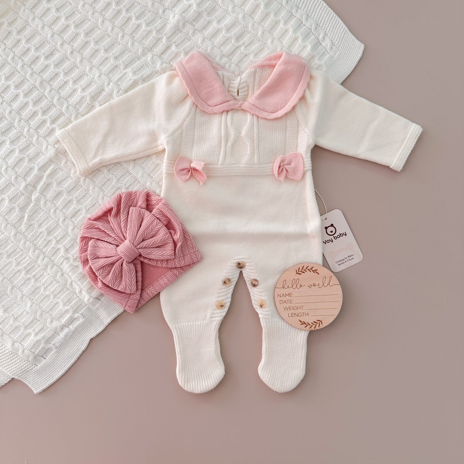 Set Primer Dia - Lira Marfil