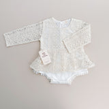 Vestido Body Charmeuse Marfil