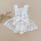 Valencianne Romper Blanco