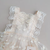 Valencianne Romper Beige