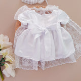 Vestido Bautizo Imperial - TIFANNY con Gorro