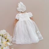 Vestido Bautizo Imperial - GASTBY con Gorro