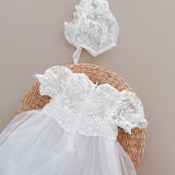 Vestido Bautizo Imperial - GASTBY con Gorro