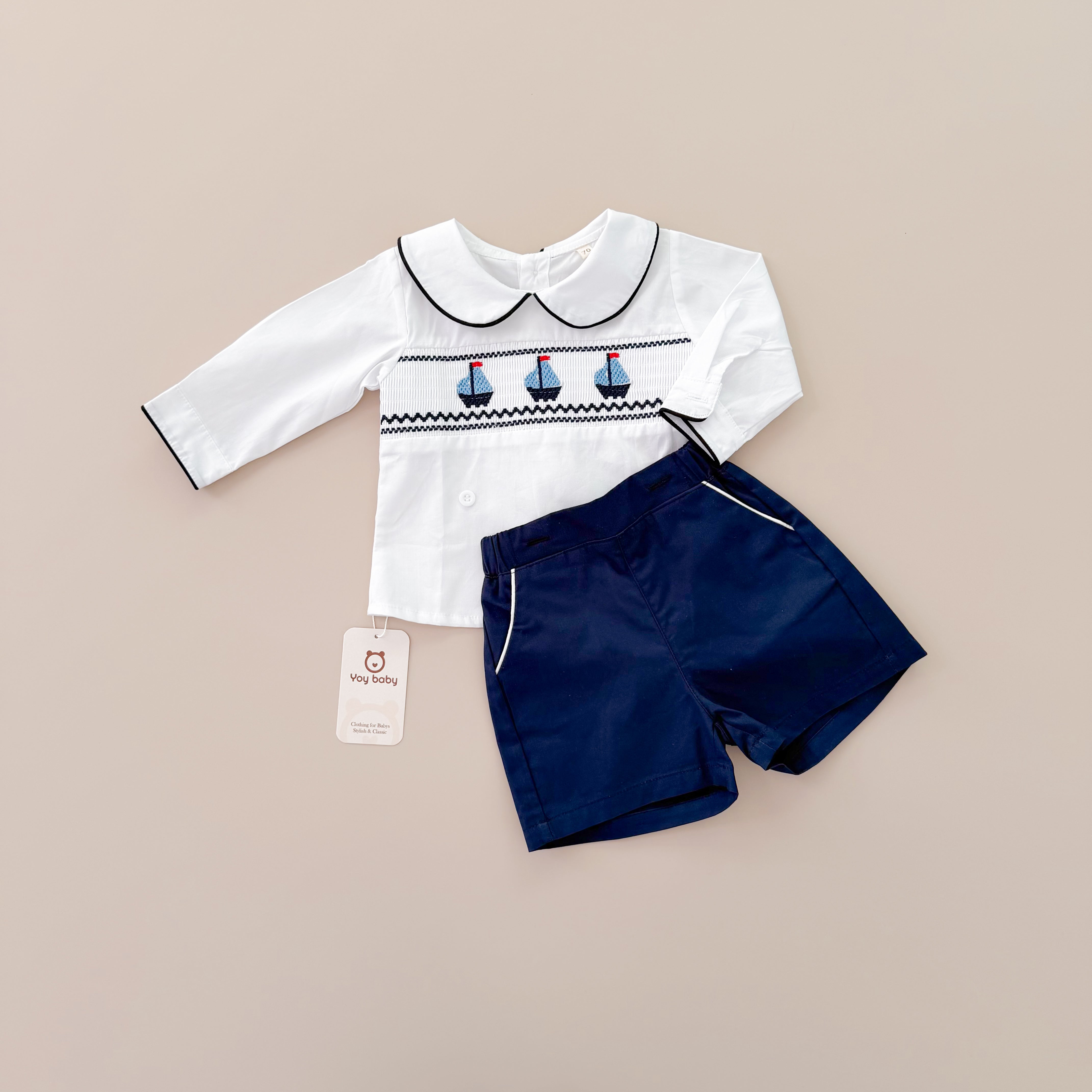 Set de Camisa y Short MARINO