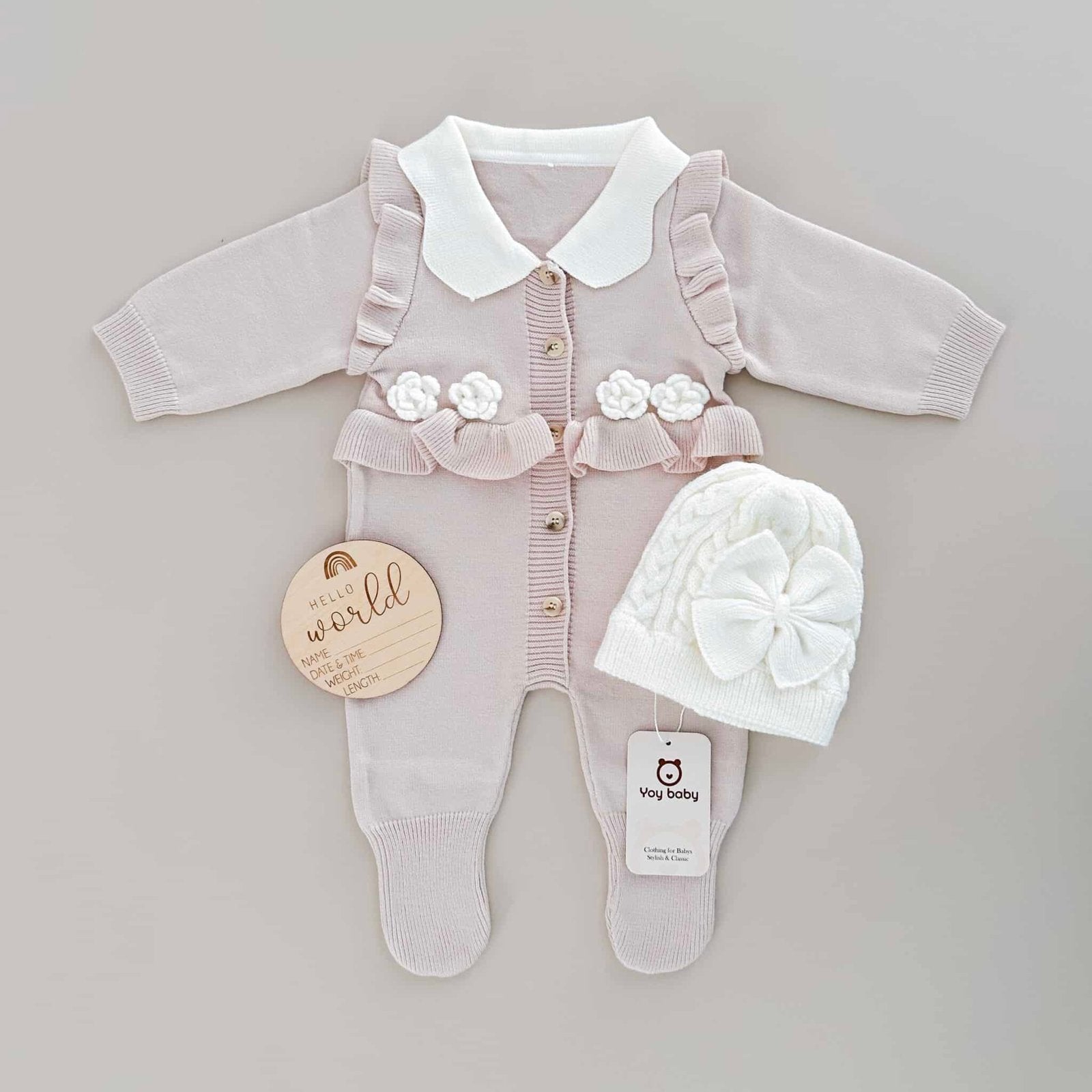 Set Primer Día - Petalo Albaricoque