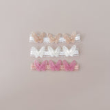Kit Diadema Encaje Mariposa x3 Unidades