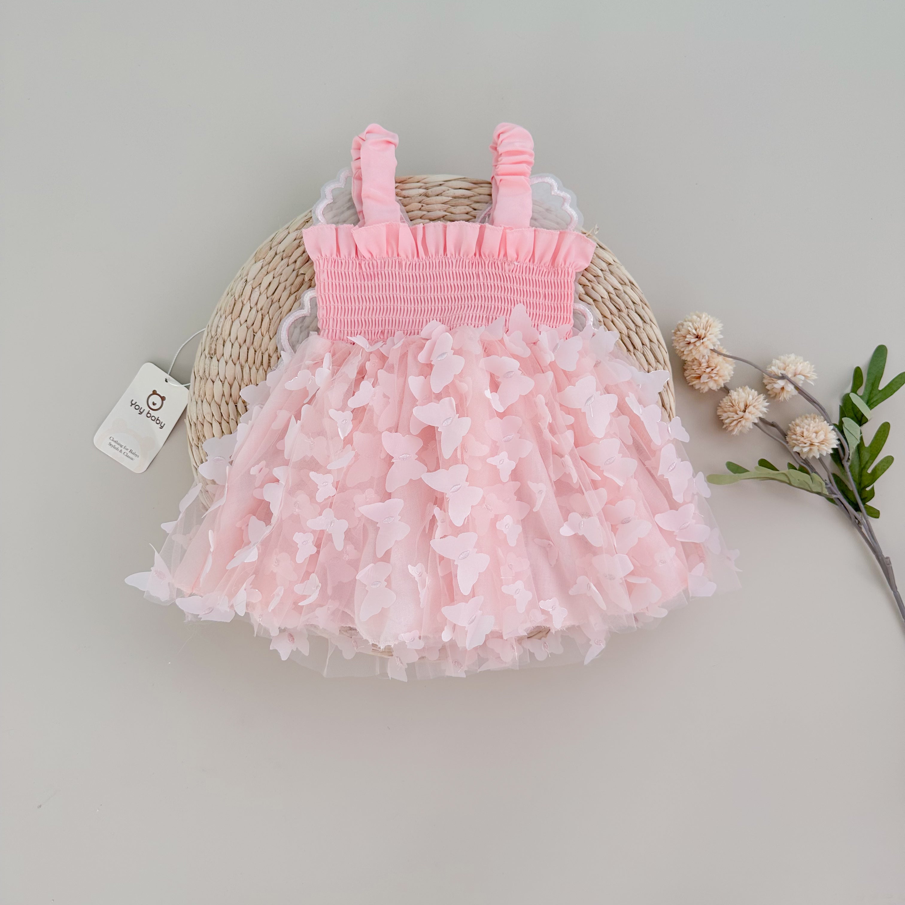 Vestido Hada Unicolor