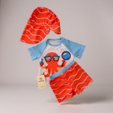 Traje de baño Pacifico con gorro