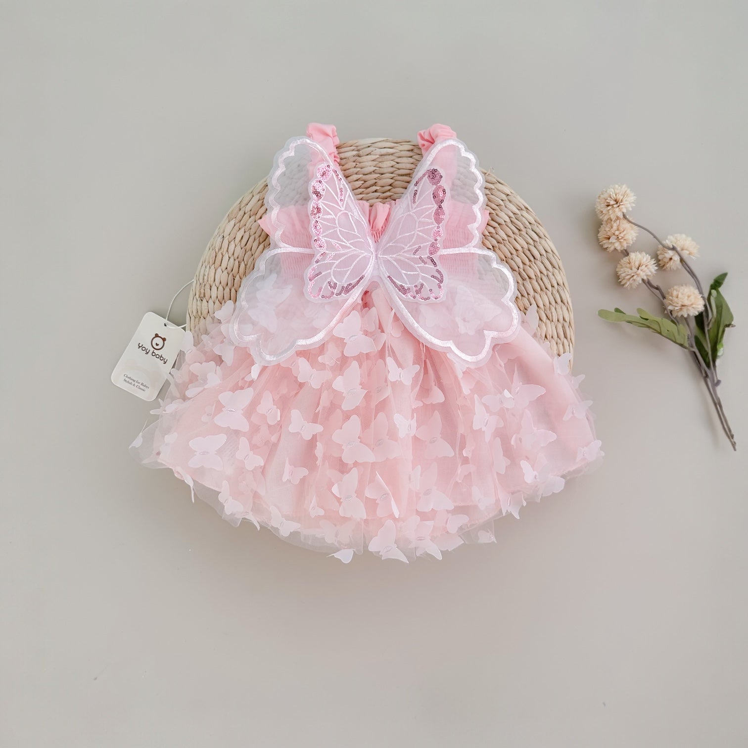 Vestido Hada Unicolor