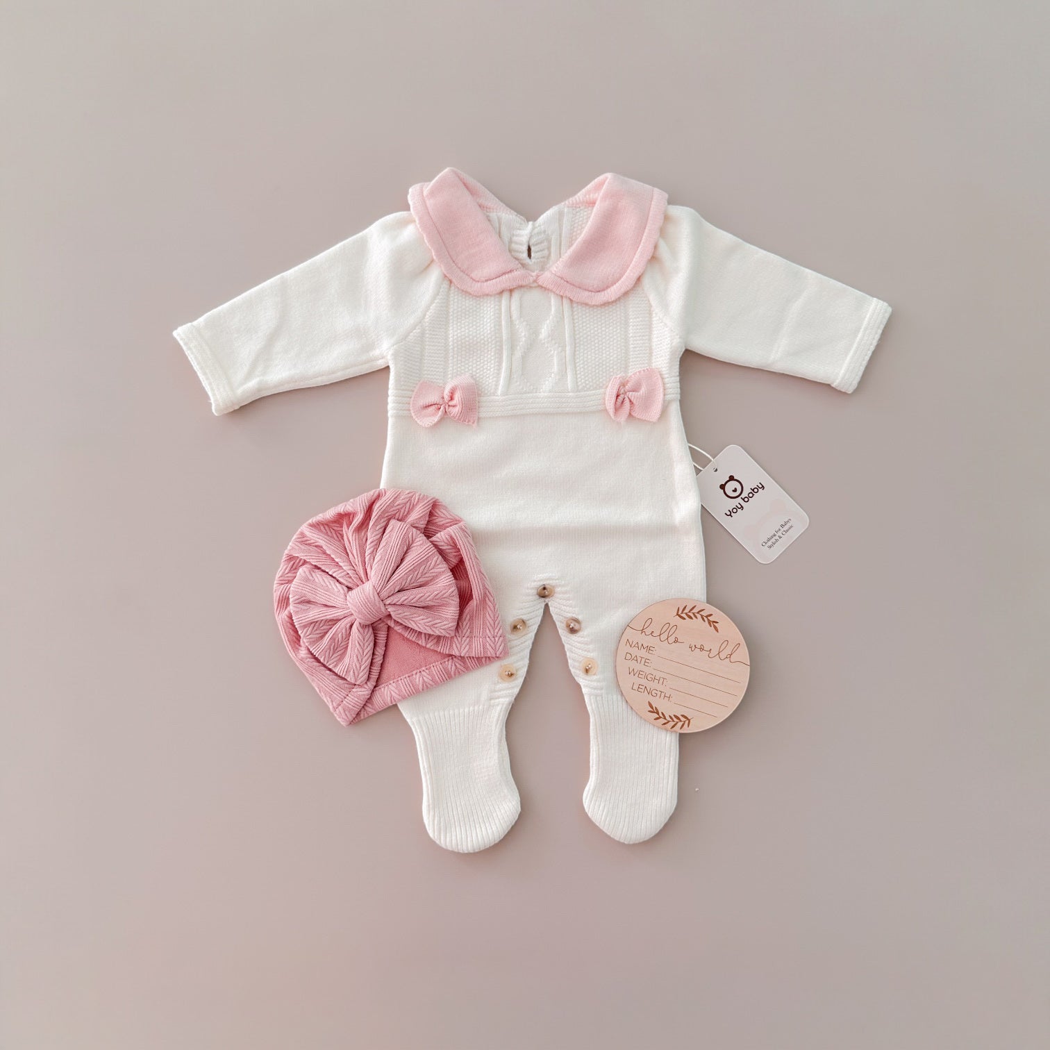 Set Primer Dia - Lira Marfil