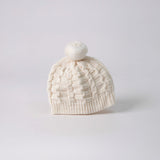 Gorro Pompon Marfil