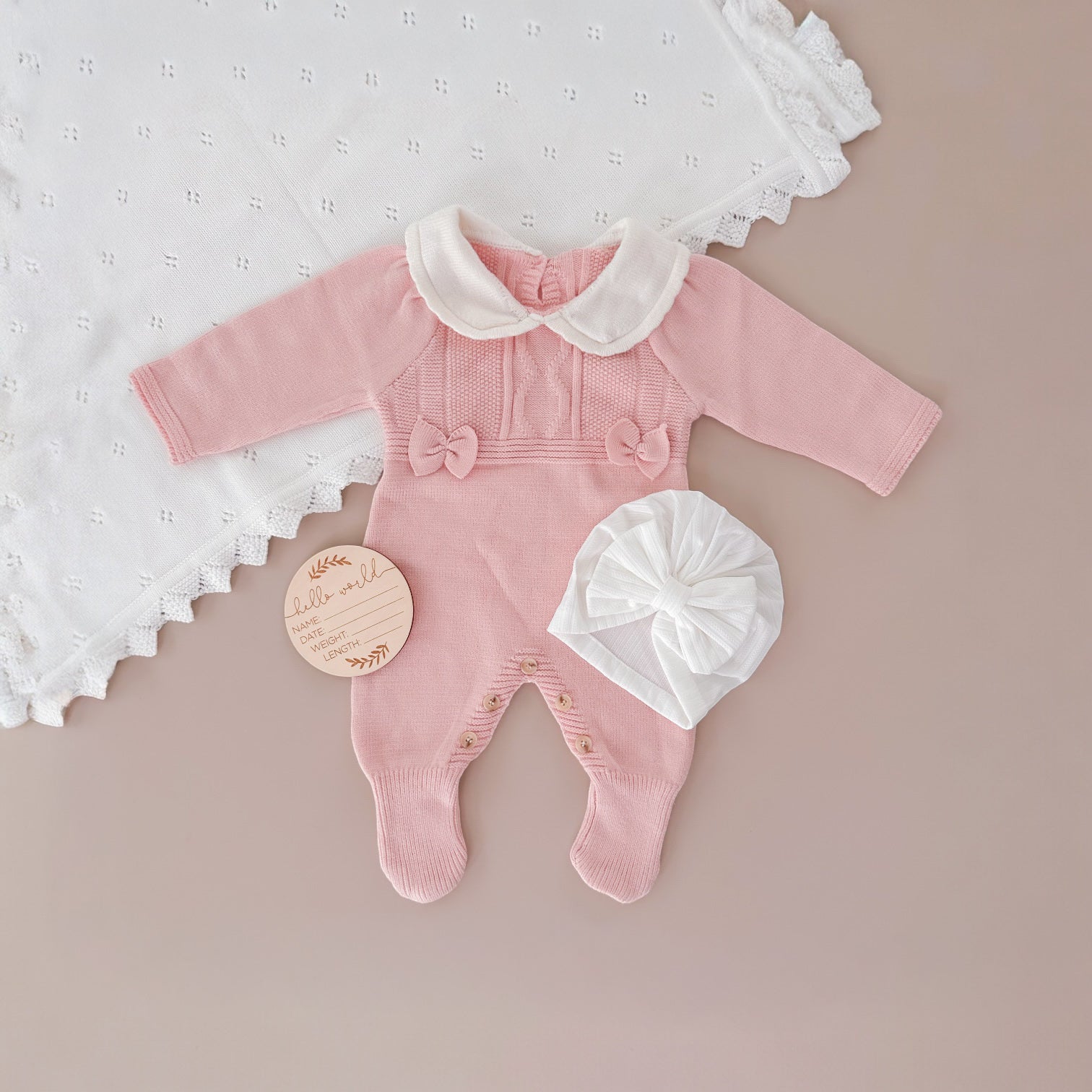 Set Primer Dia - Lira Rosa